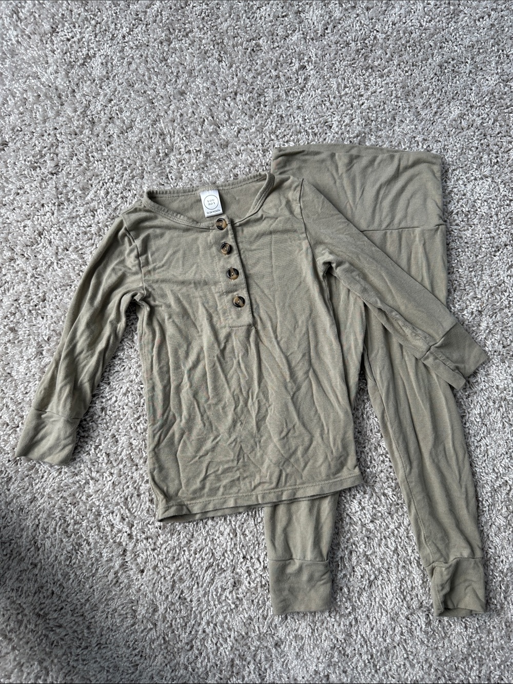 Lou Lou & Company Tan Top and Bottom Set